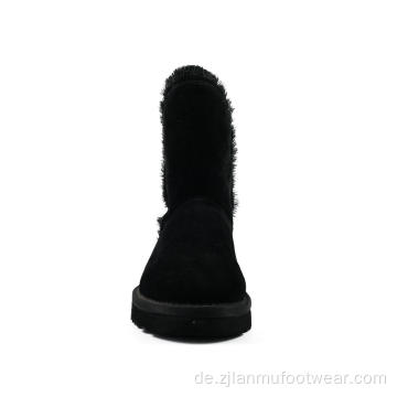 Beste Zieh auf 100% Wollwinterstiefel